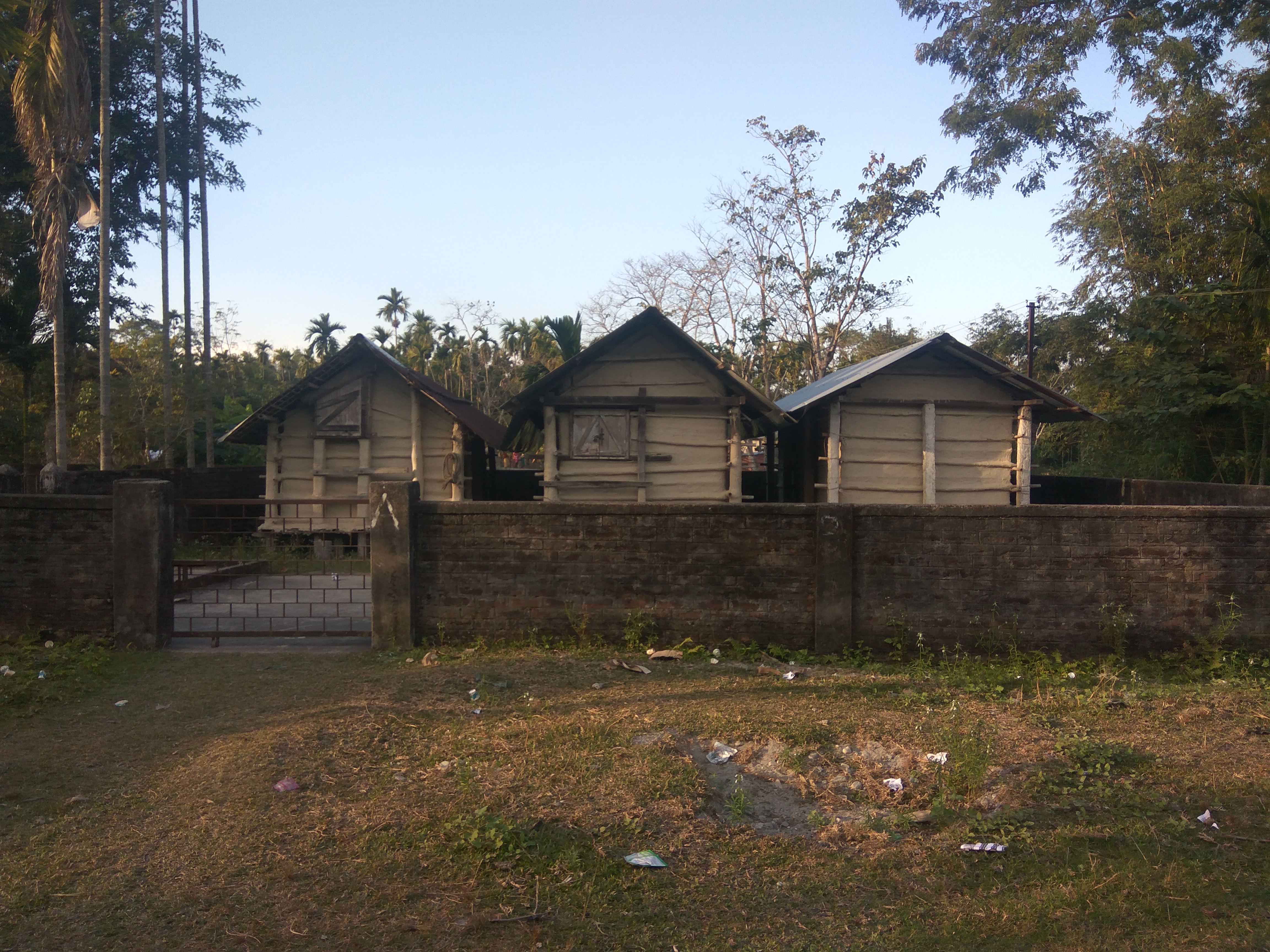 community granary, rice