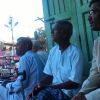 Radheyshyam Gupta (Centre) in conversation with the local Researcher Narendra Maurya (Right) 